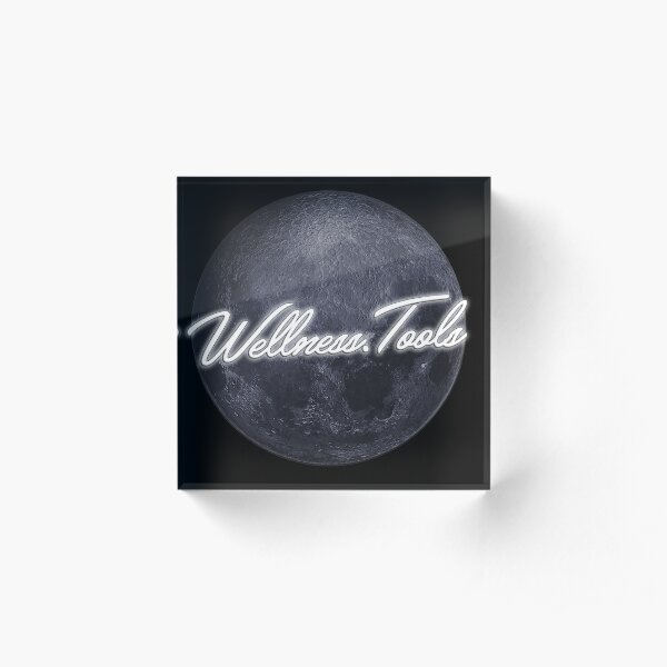 Wellness.Tools Acrylic Block