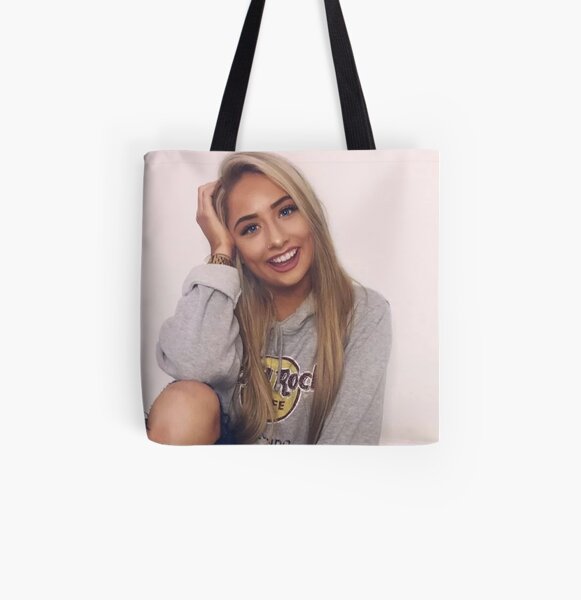 Saffron Barker - youtuber - SaffyB Bolsa estampada de tela