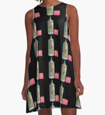 HARE SPRAY A-Line Dress