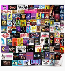 MUSICALS! (Duvet, Clothing, Book, Pillow, Sticker, Case, Mug etc) Poster