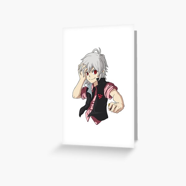 Shu Kurenai - Beyblade Greeting Card by Nayori