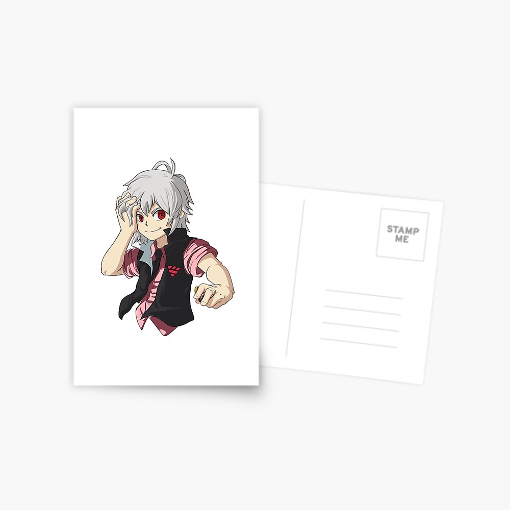 Shu Kurenai - Beyblade Greeting Card by Nayori