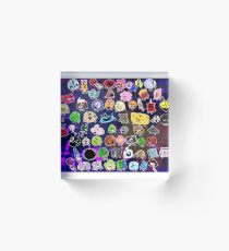 Battle for BFDI Acrylic Block