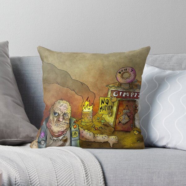 No Admittance Throw Pillow
