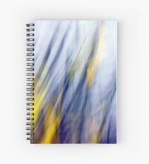 An April Afternoon Abstract Impressionism Spiral Notebook