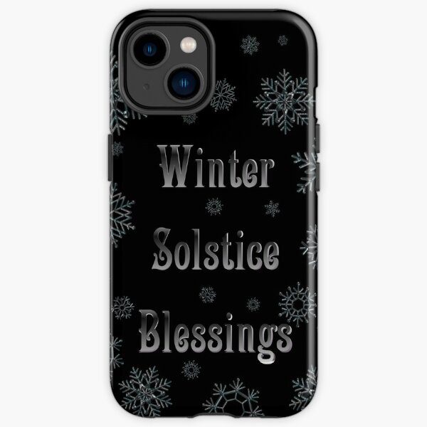 Winter Solstice Blessings iPhone Tough Case
