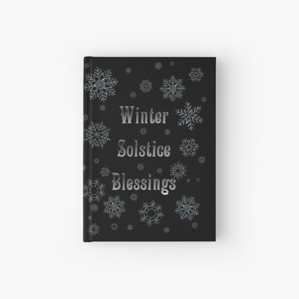 Winter Solstice Blessings Hardcover Journal