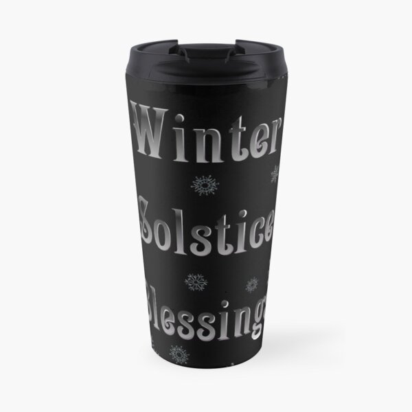 Winter Solstice Blessings Travel Mug
