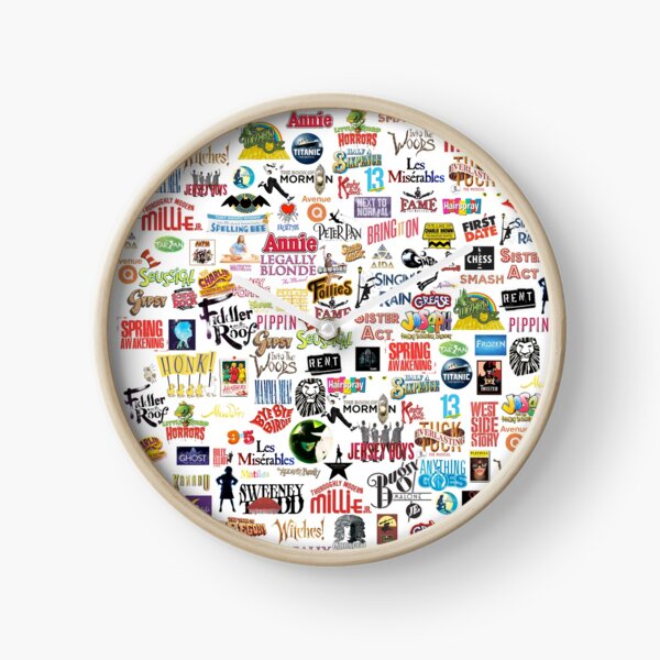 Musical Logos Clock