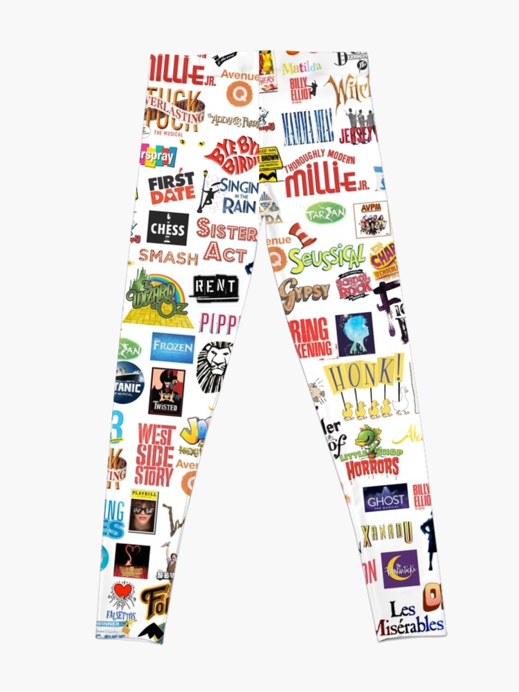 Alternate view of Musical Logos Leggings