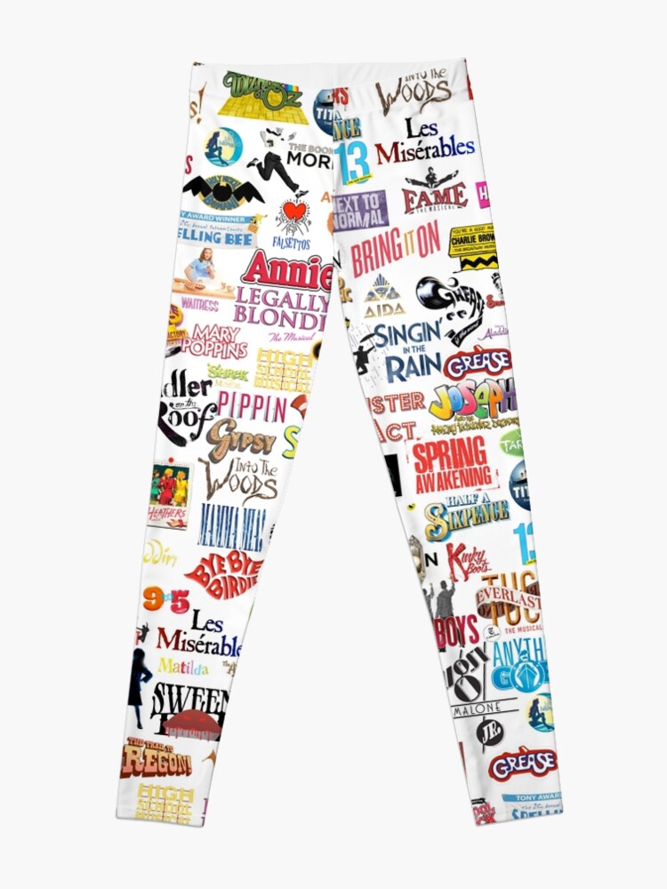 Alternate view of Musical Logos Leggings