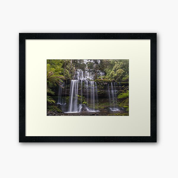 Russell Falls Framed Art Print