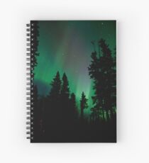 The Get out of Bed Honey the Auroras are Out #2 Spiral Notebook