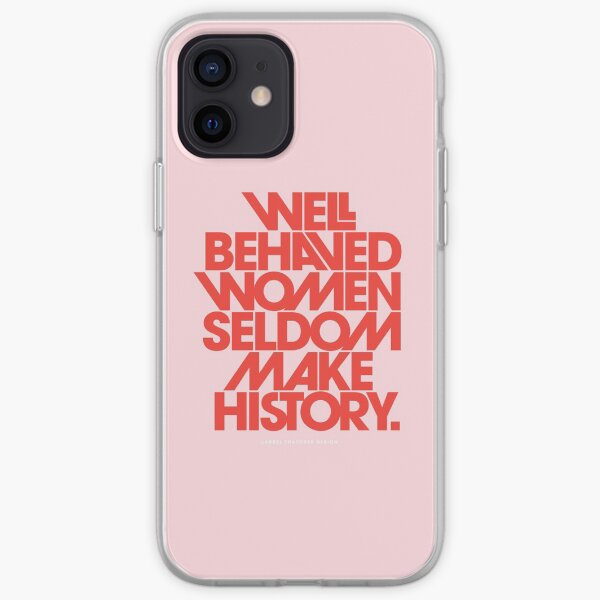 Laurel Thatcher Ulrich.
Inspirant. Autonomiser. De motivation. Pensez aux femmes comme Rosa Parks. Des femmes courageuses incroyables qui défendent quelque chose. Être inspiré.
© The Love Shop. Coque souple iPhone