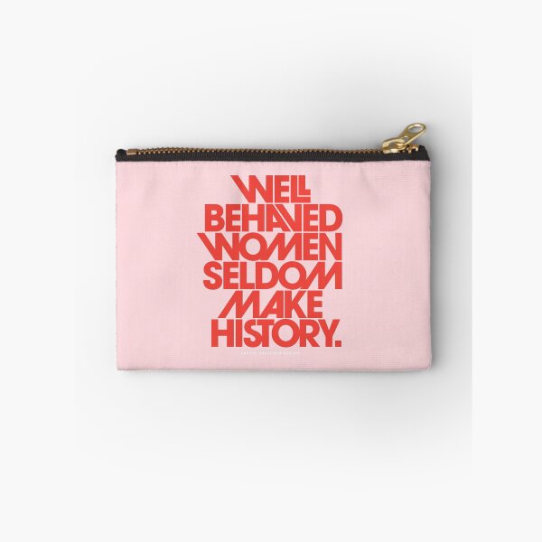Artikelvorschau, Wohlerzogene Frauen schreiben selten Geschichte (Pink & Red Version) entworfen und verkauft von TheLoveShop.
