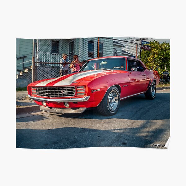 1969 Chevy Camaro Z/28 Rally Sport Poster