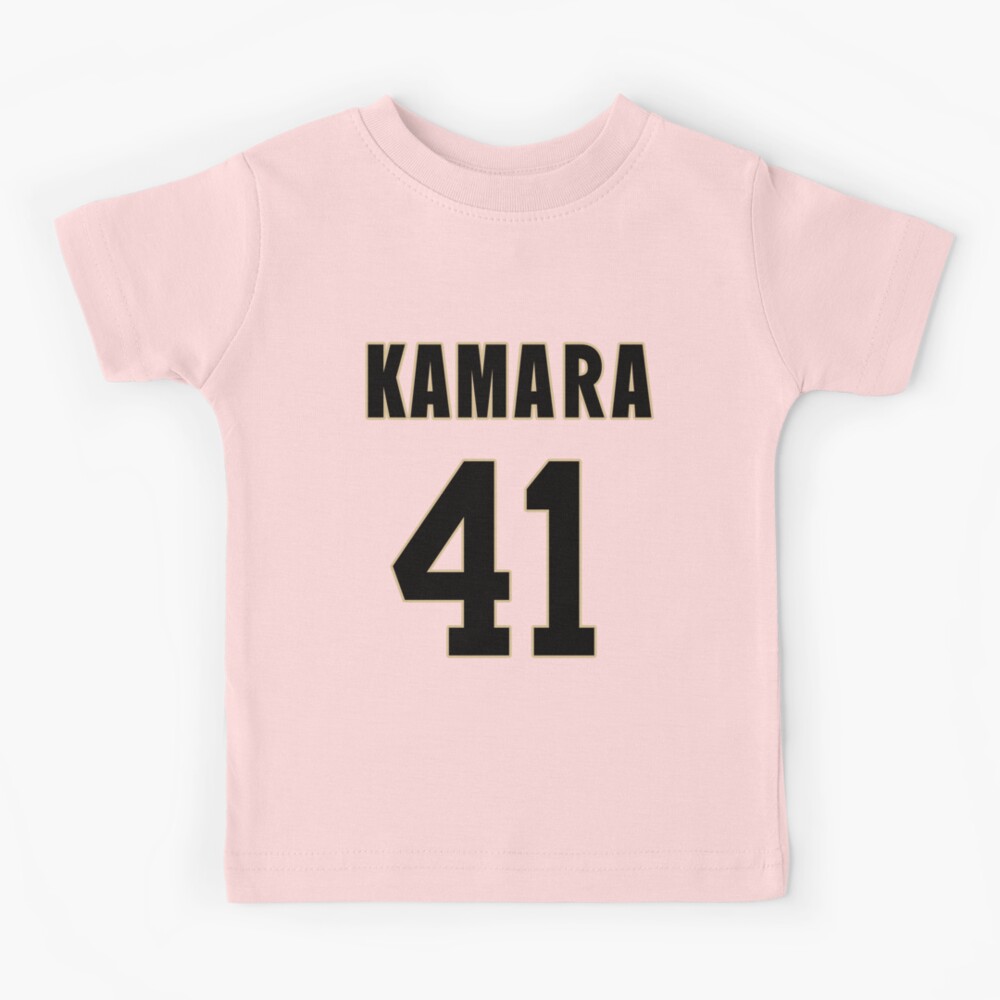 Girls Youth Alvin Kamara Pink New Orleans Saints Fashion Fan Gear V-Neck  T-Shirt