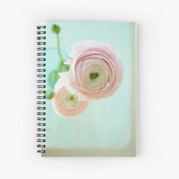 Ranunculus Spiral Notebook