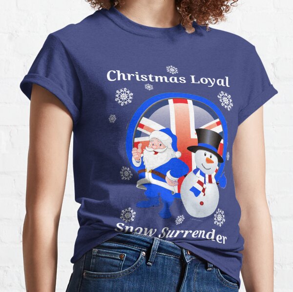 Christmas Loyal Snow Surrender Classic T-Shirt