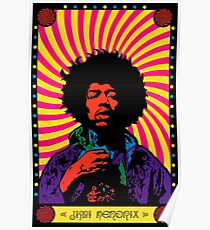 Póster Jimi Psicodélico