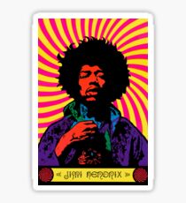 Pegatina Jimi Psicodélico