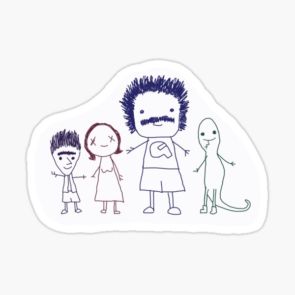 Coach Steve's Best Friends Sticker Sticker