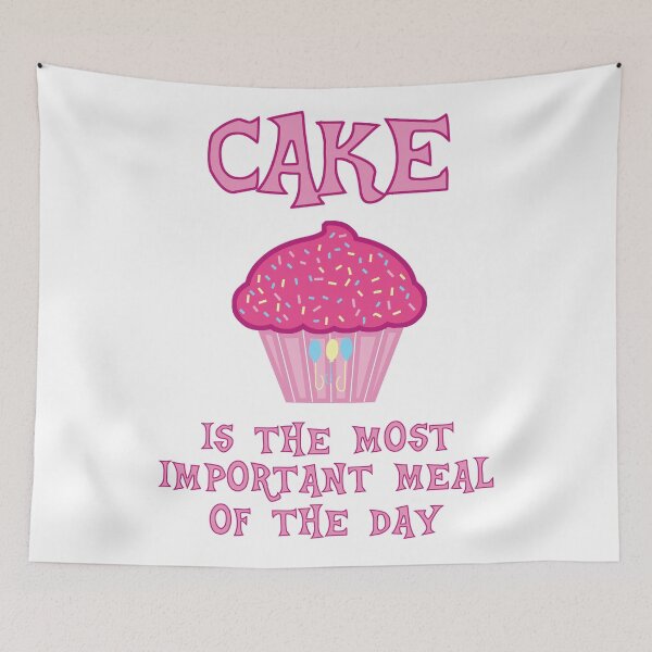 Item preview, Cake is the most important meal of the day designed and sold by altdisney.