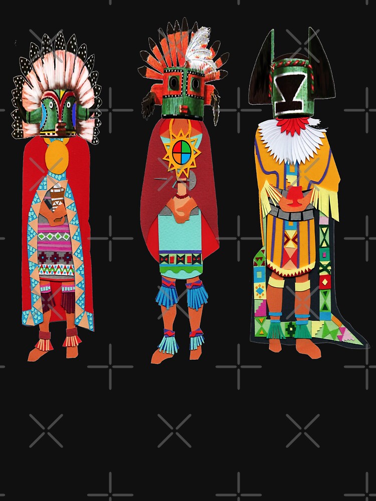 Find The Spirits T Shirt For Sale By Ninuno Redbubble Kachina Doll T Shirts Navajo T