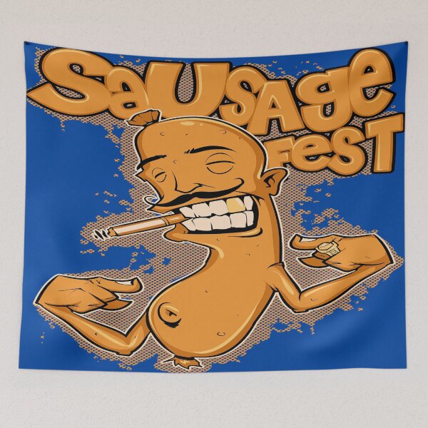 Artikelvorschau, Wurst-Fest entworfen und verkauft von leen12 Art Designs Prints.