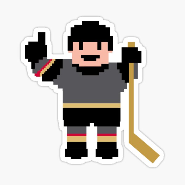 Vegas Hockey Player Sticker
