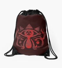 Worn Sheikah Symbol Drawstring Bag
