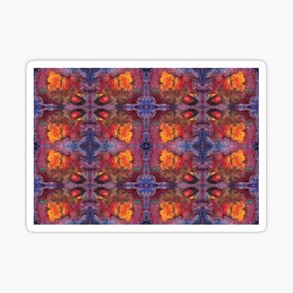 digital patterns - 5.12 tho Sticker