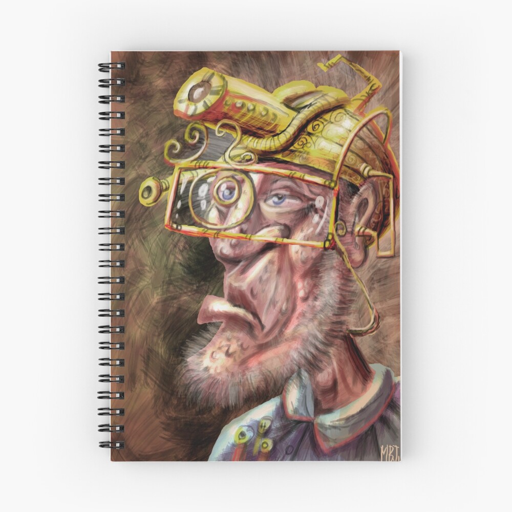 Item preview, Spiral Notebook designed and sold by MBJonly.
