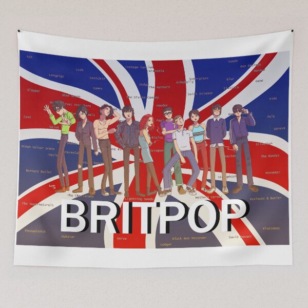 Item preview, Britpop: The Animated Series designed and sold by Nosek1ng.