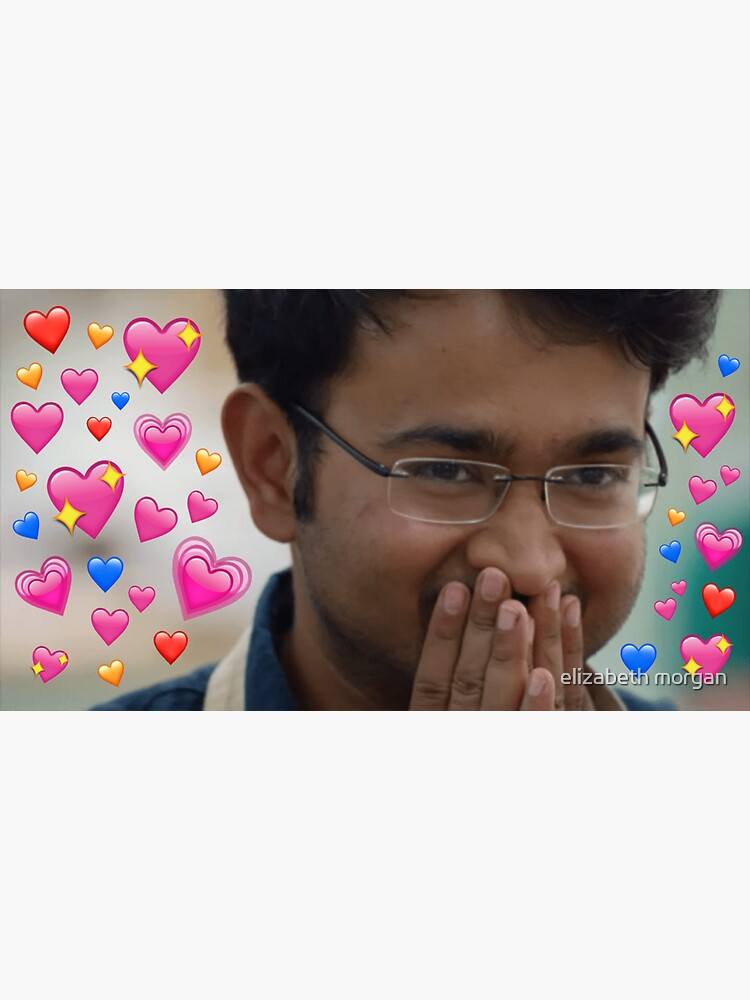 "rahul hearts great british bake off " Sticker for Sale by Monday08