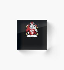 Price Coat of Arms - Family Crest Shirt Acrylic Block