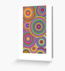 Cosmically dotti Greeting Card
