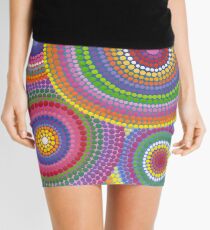 Cosmically dotti Mini Skirt