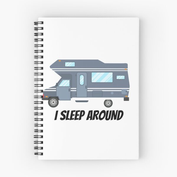 Item preview, I Sleep Around: Camping Shirt designed and sold by emilywerfel.