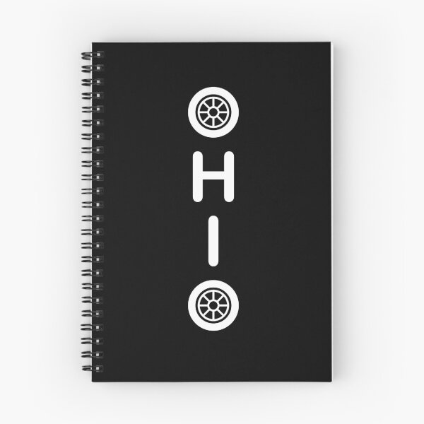 Item preview, Ohio Tires Vertical Dark Monotone designed and sold by TinyStarAmerica.