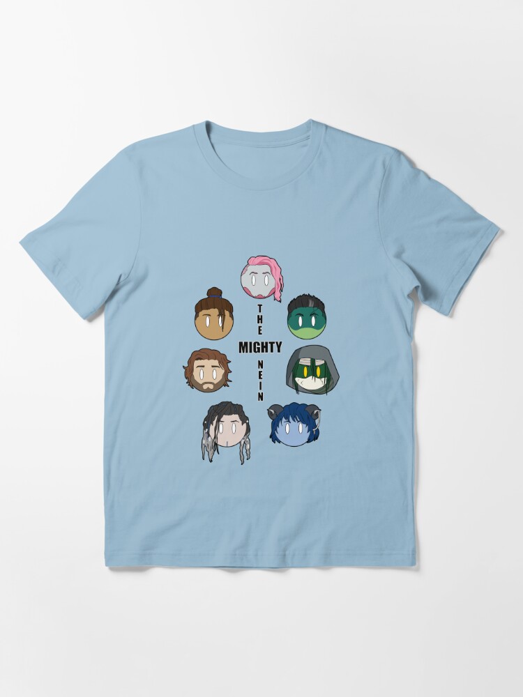 Mighty Nein Critical Role Inspired Long Sleeve Tee T-Shirt DnD Veth Nott