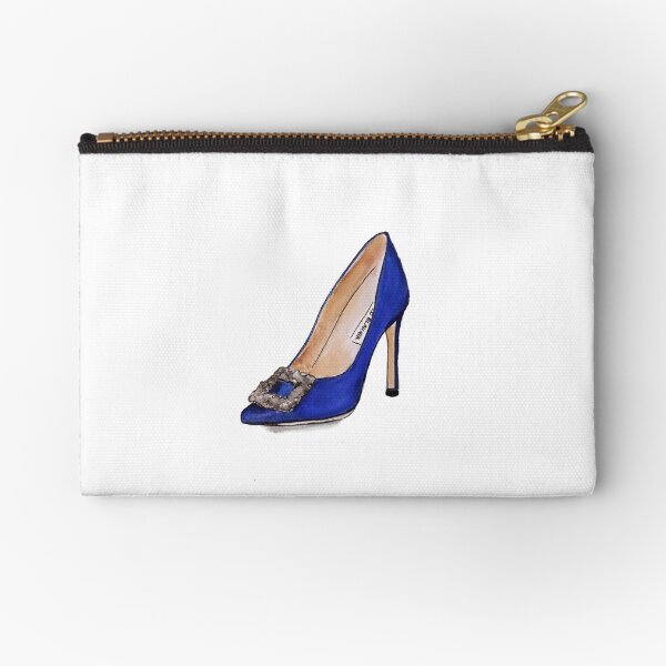 Carrie Bradshaw Manolo Blahnik 'The Wedding Shoe' Zipper Pouch