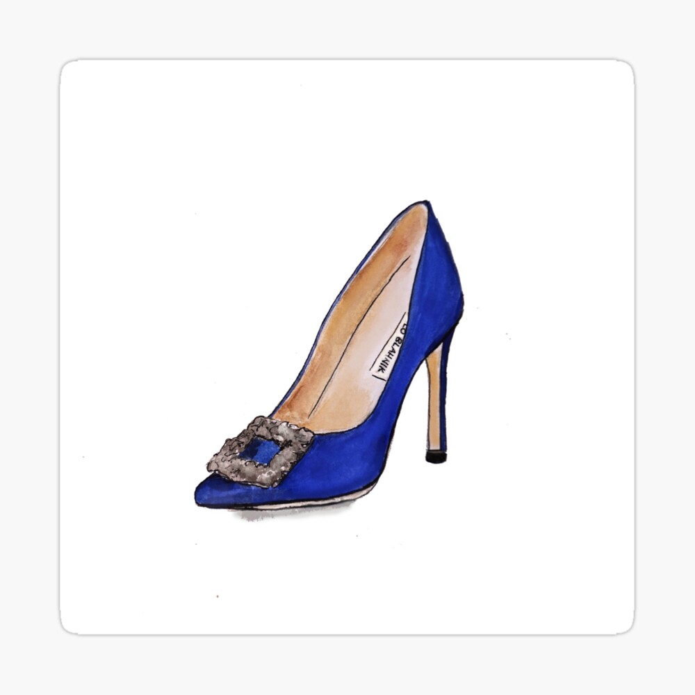 carrie bradshaw wedding shoe