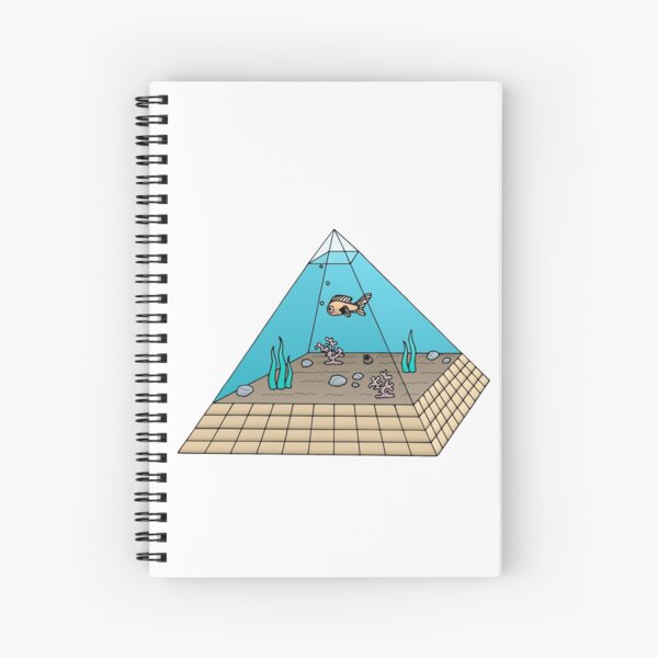 Pyramid Spiral Notebook