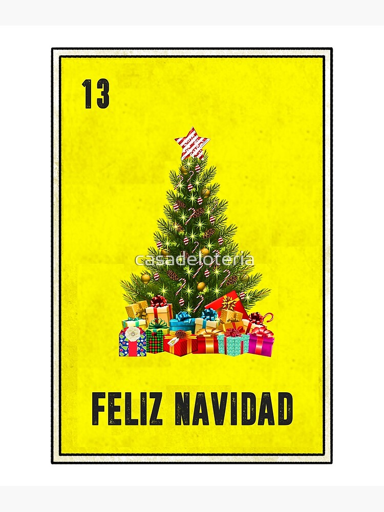 Feliz navidad, mexican christmas Greeting Card for Sale by Heba44