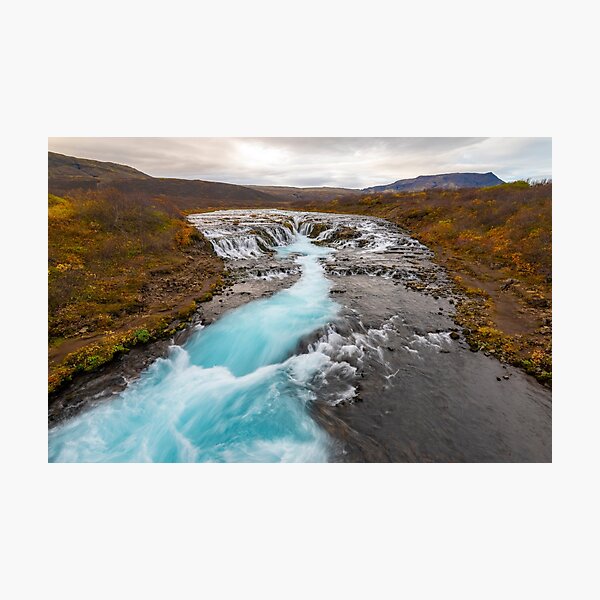 Item preview, Bruarfoss Waterfall Iceland designed and sold by Adrian Alford Photography.