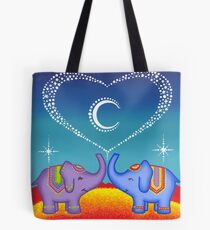 Elephant soul mates Tote Bag