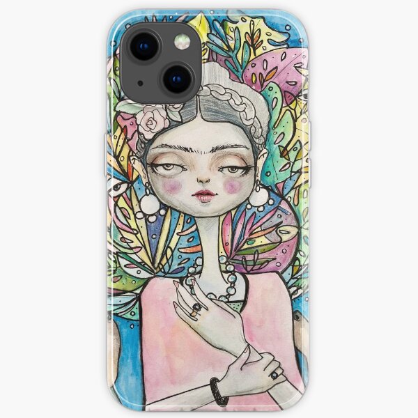 Fridas colorful life iPhone Soft Case
