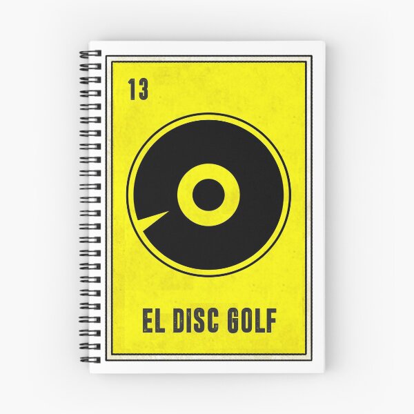 Artikelvorschau, El Disc Golf Frolf Mexikanische Loteria Bingo Card entworfen und verkauft von casadeloteria.