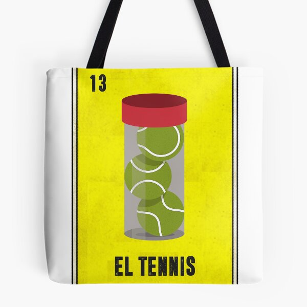 Item preview, El Tennis Mexican Loteria Bingo Card Tarot Card designed and sold by casadeloteria.